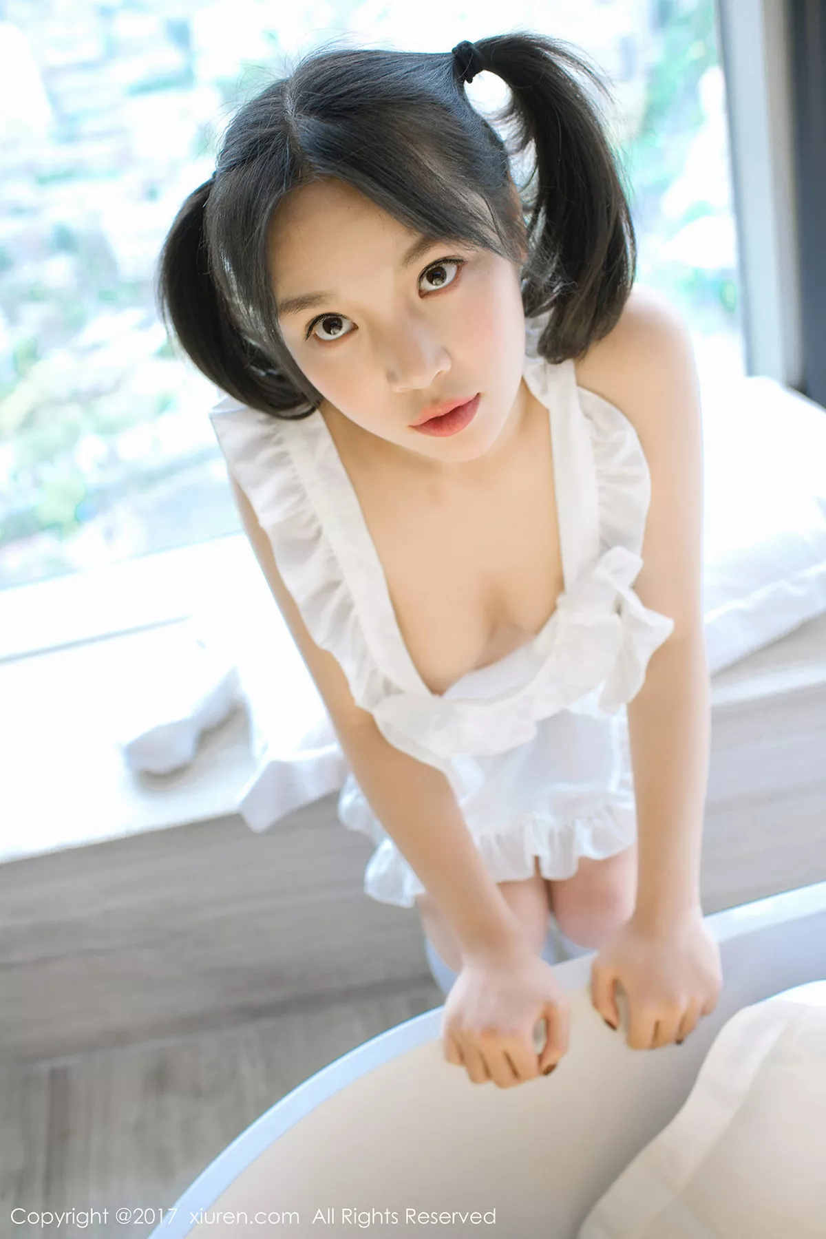 秀人集.com_[XiuRen秀人网]No.741_童颜巨乳嫩模小纯子真空女仆裙侧露豪乳白嫩翘臀诱惑写真63P