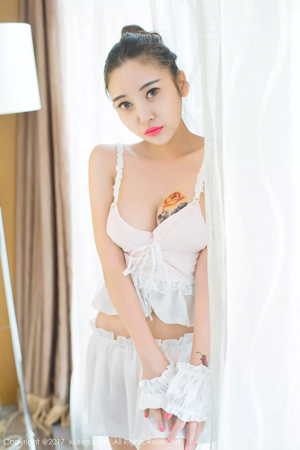 秀人集.com_[XiuRen秀人网]No.707_E罩杯巨乳嫩模李梓熙居家情趣SM套装血滴子遮点豪乳诱惑写真75P