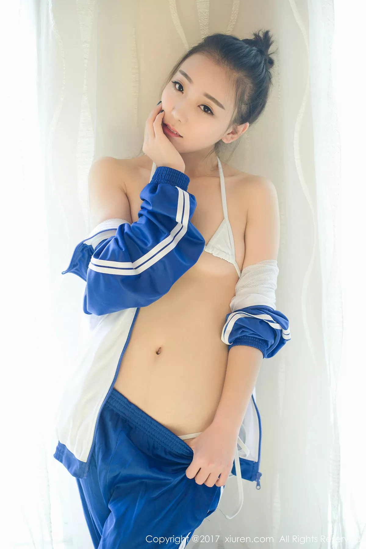 秀人集.com_[XiuRen秀人网]No.690_美女研究生陈梦脱学生运动装秀三点式性感内衣完美诱惑写真63P