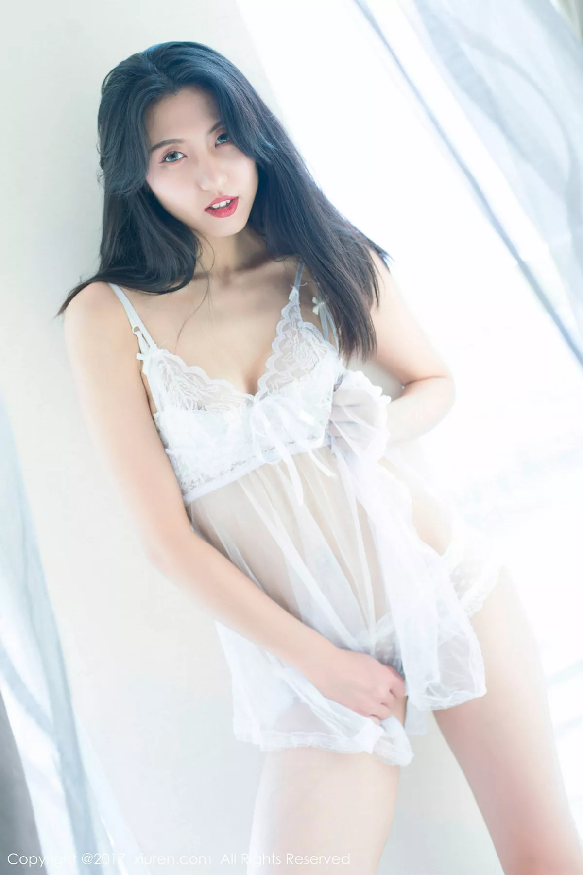 秀人集.com_[XiuRen秀人网]No.714_嫩模大熙破烂连体黑丝+纯白蕾丝情趣内衣人妻私房诱惑写真57P