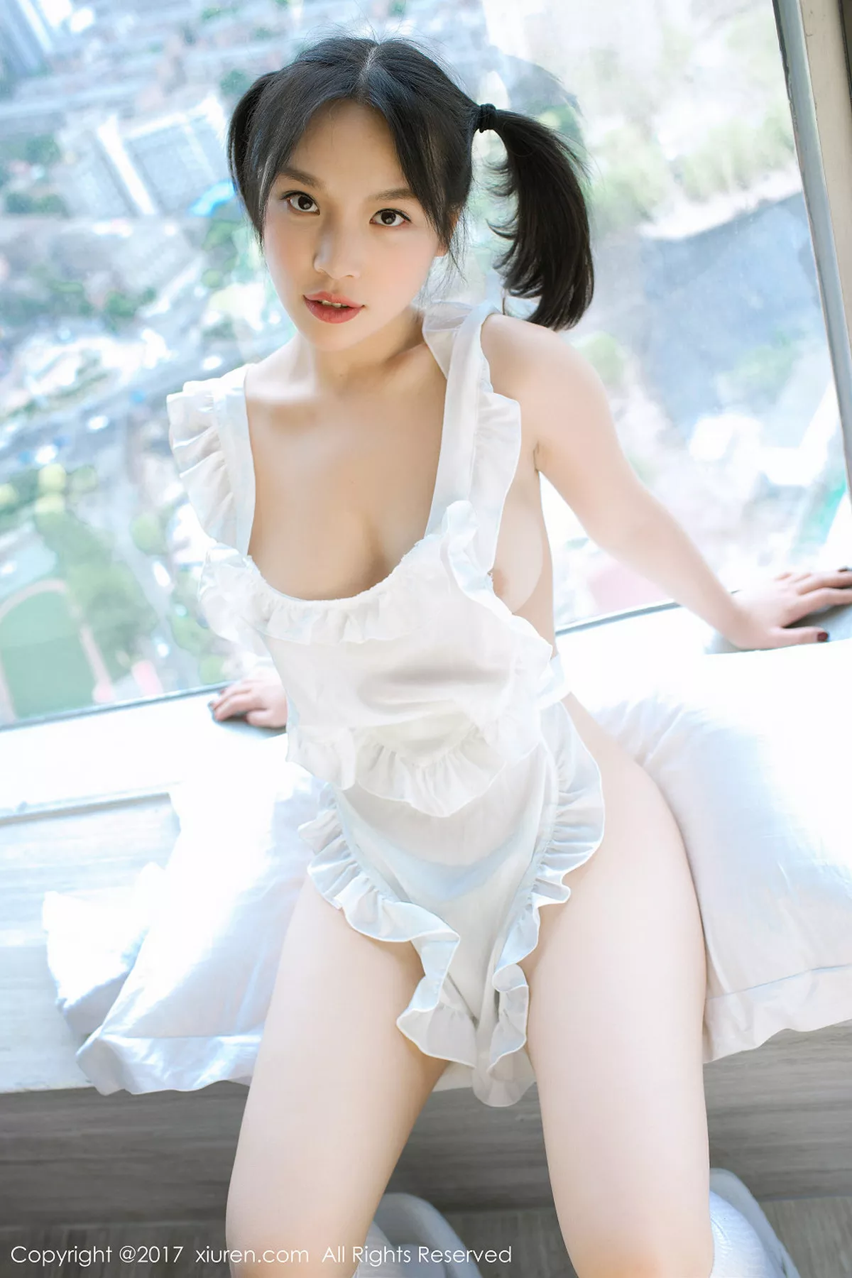 秀人集.com_[XiuRen秀人网]No.741_童颜巨乳嫩模小纯子真空女仆裙侧露豪乳白嫩翘臀诱惑写真63P