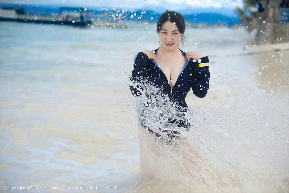 秀人集.com_[XiuRen秀人网]No.751_F胸嫩模盼盼玉奴巴厘岛旅拍性感女仆装大尺度爆乳诱惑写真70P