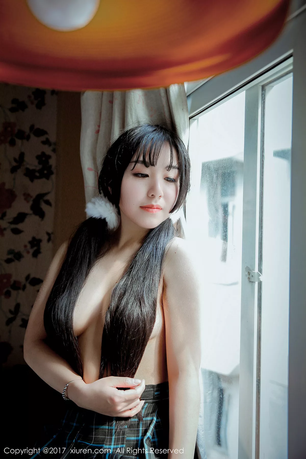秀人集.com_[XiuRen秀人网]No.742_嫩模V菜居家私房全裸上身秀雪嫩豪乳娇羞迷人写真50P