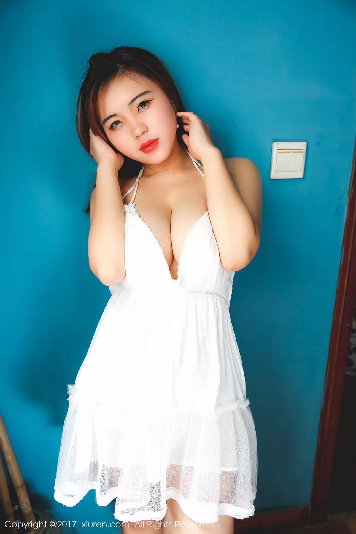 秀人集.com_[XiuRen秀人网]No.744_新人模特米爱Demon梦幻美少女居家私房系列秀傲人豪乳写真61P