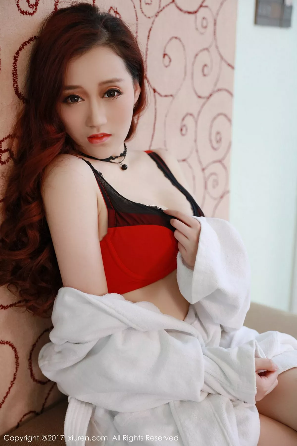 秀人集.com_[XiuRen秀人网]No.681_嫩模叶梦轩居家黑色蕾丝内衣秀傲人美胸白嫩翘臀诱惑写真50P