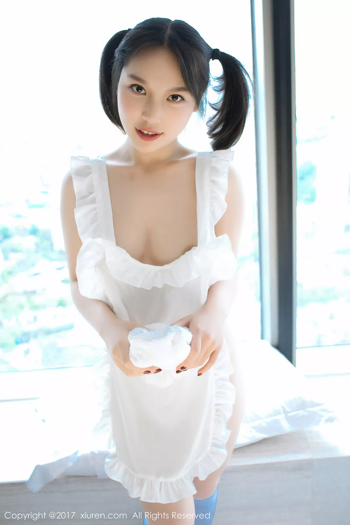 秀人集.com_[XiuRen秀人网]No.741_童颜巨乳嫩模小纯子真空女仆裙侧露豪乳白嫩翘臀诱惑写真63P