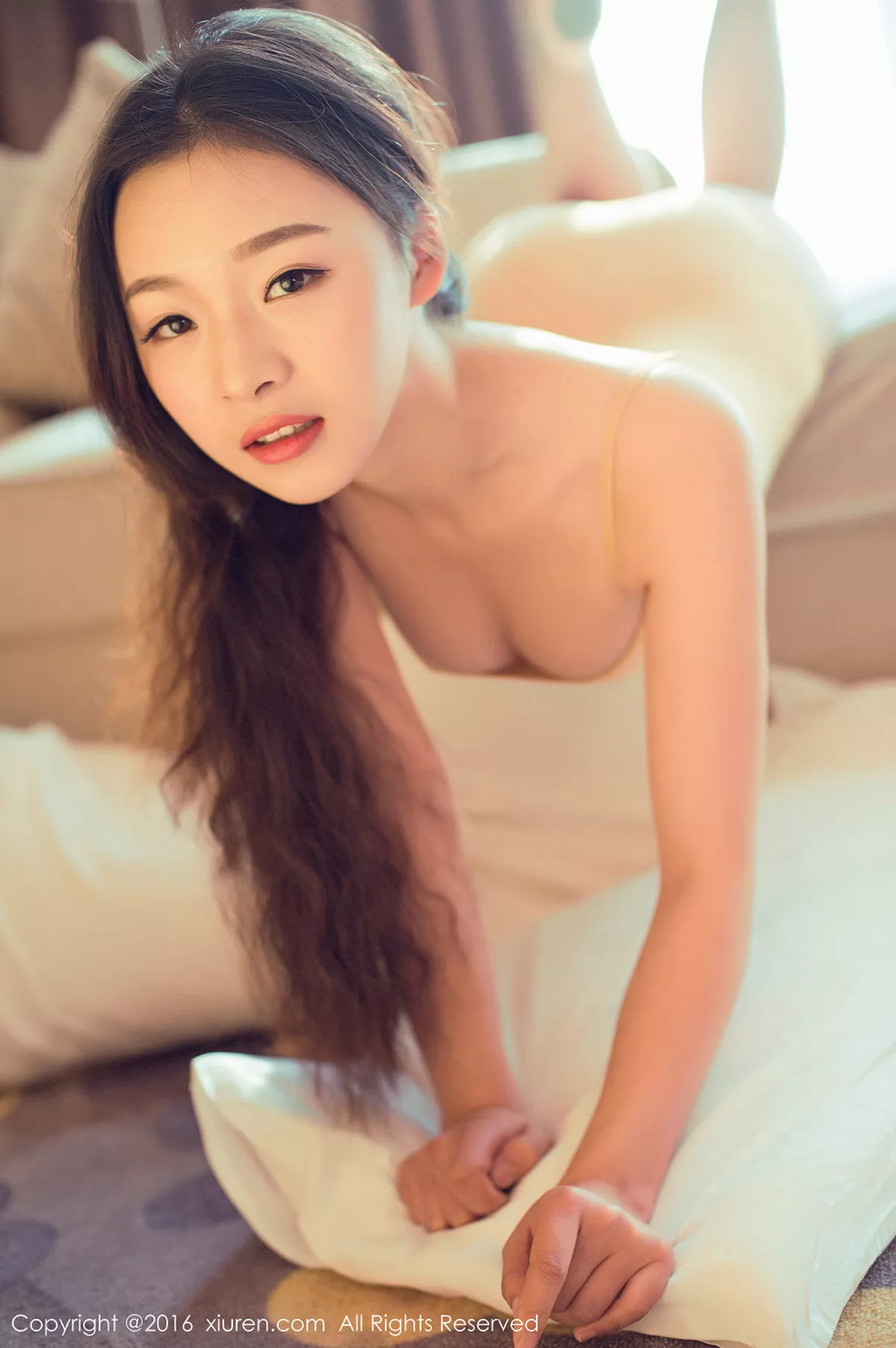 秀人集.com_[XiuRen秀人网]No.648_嫩模尤Una娜居家私房性感肉色连体体操服撩人姿势极致诱惑写真70P