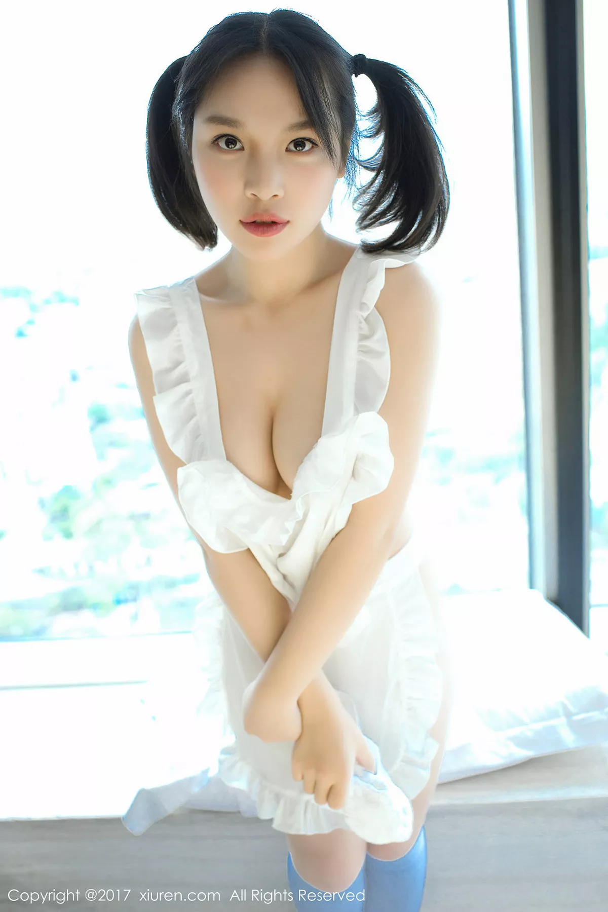秀人集.com_[XiuRen秀人网]No.741_童颜巨乳嫩模小纯子真空女仆裙侧露豪乳白嫩翘臀诱惑写真63P