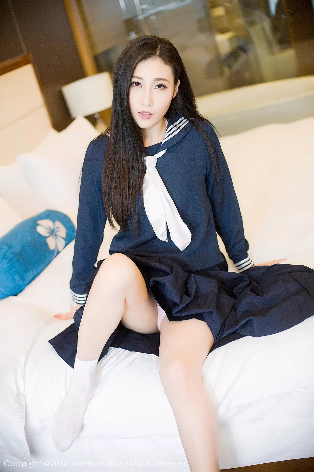 秀人集.com_[XiuRen秀人网]No.654_嫩模Wendy智秀私房吊带睡裙白嫩肌肤秀丰乳肥臀极致诱惑写真64P