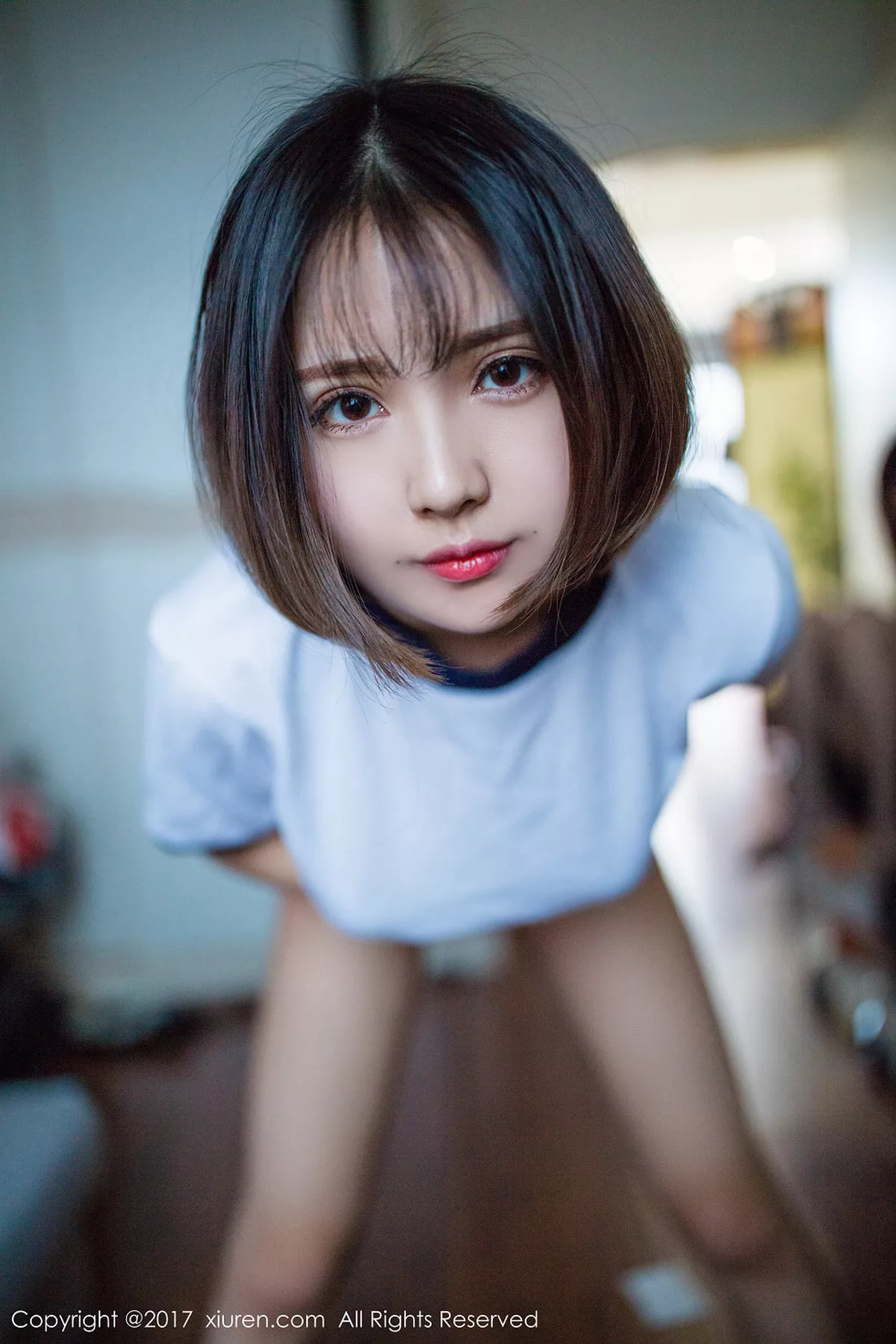秀人集.com_[XiuRen秀人网]No.736_童颜巨乳萝莉小魔女奈奈居家美少女撩衣秀半球诱惑写真41P