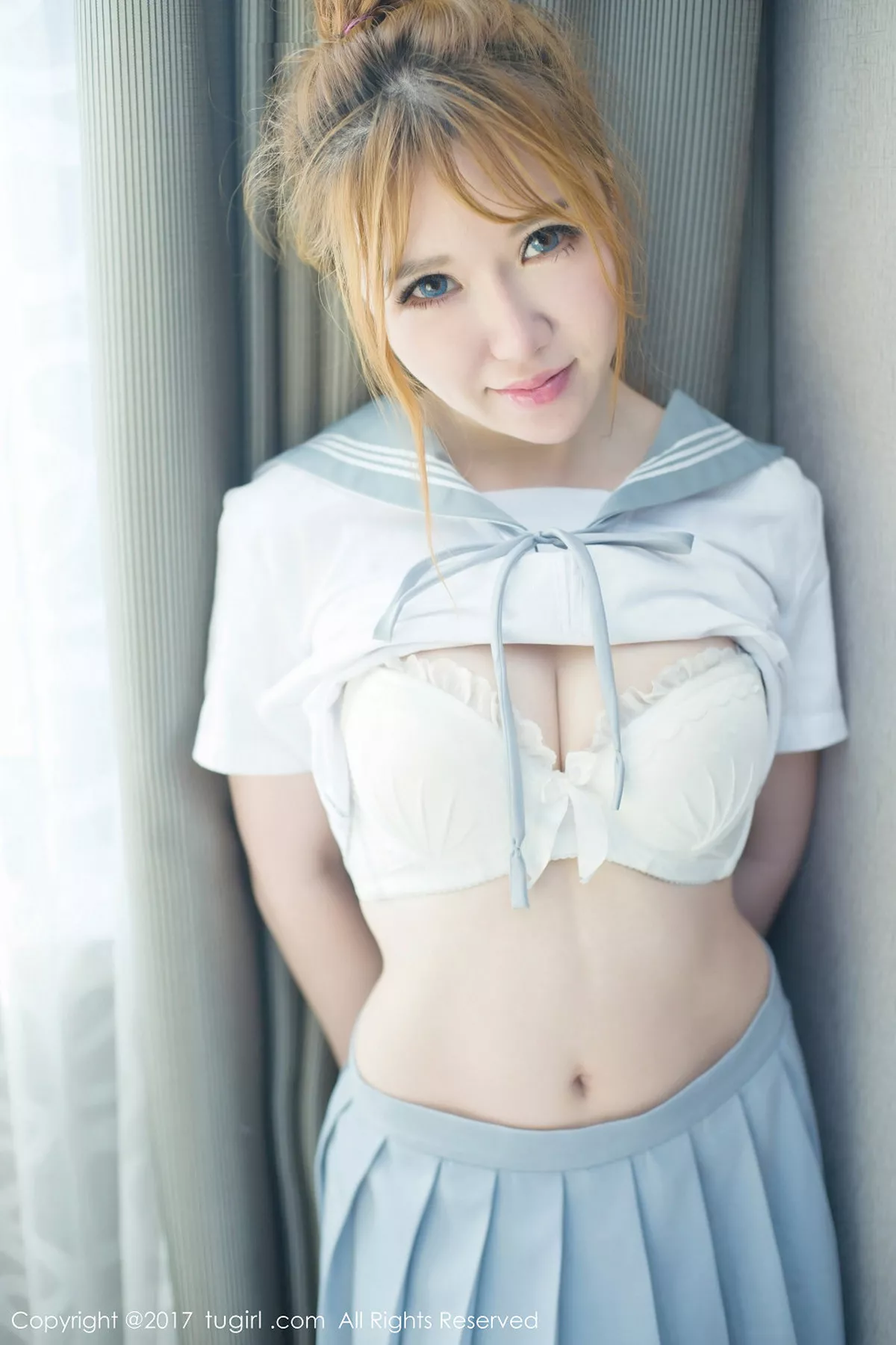 秀人集.com_[XiuRen秀人网]No.778_嫩模小公举Amy白色蕾丝内衣秀浑圆美乳浴缸里湿身诱惑写真47P