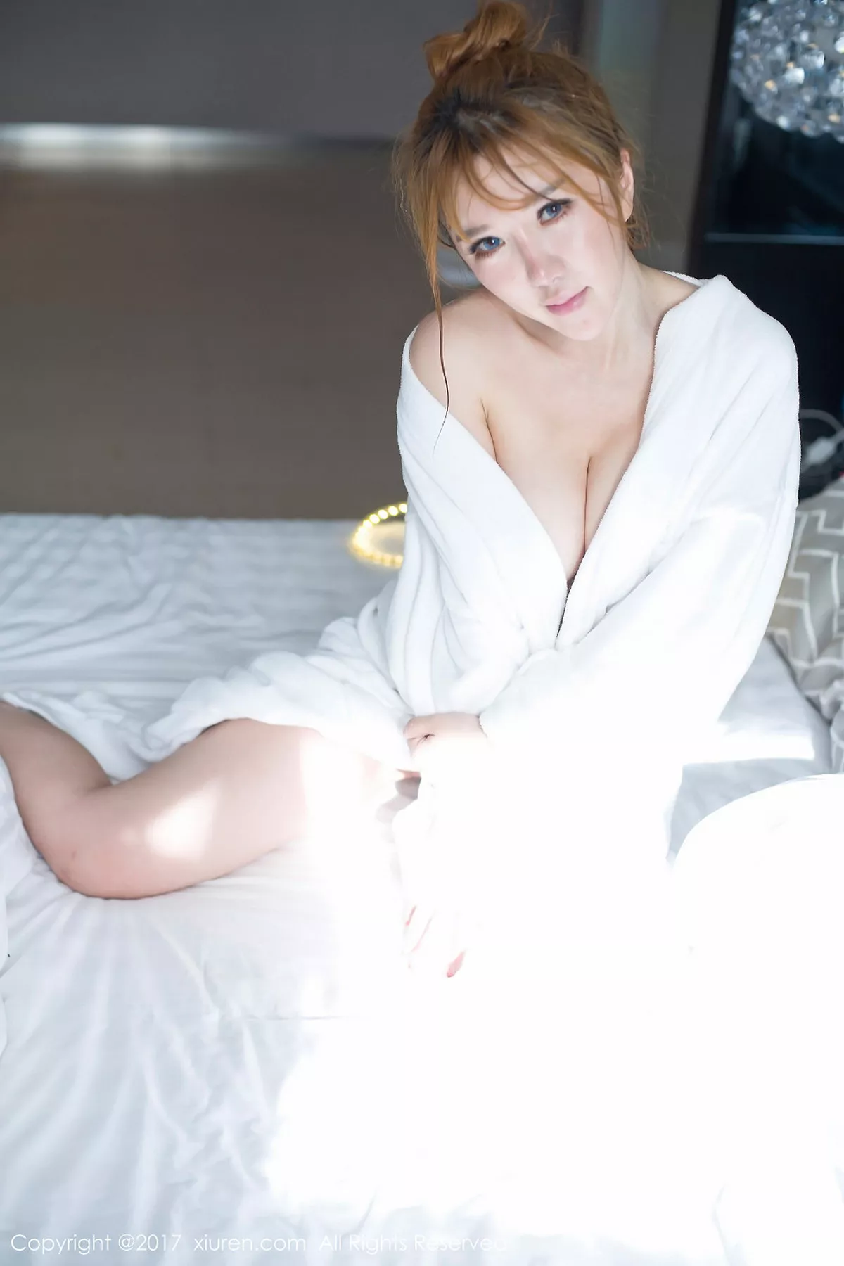 秀人集.com_[XiuRen秀人网]No.778_嫩模小公举Amy白色蕾丝内衣秀浑圆美乳浴缸里湿身诱惑写真47P
