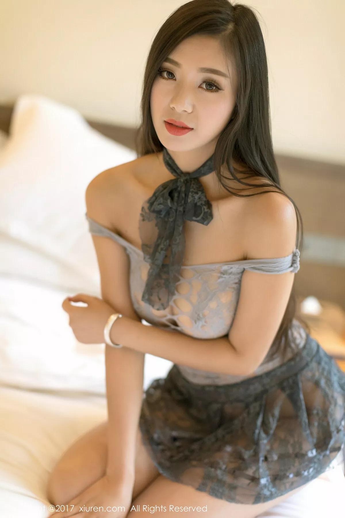秀人集.com_[XiuRen秀人网]No.856_嫩模女神宋-KiKi居家真空纱网秀傲人豪乳火辣诱惑写真38P
