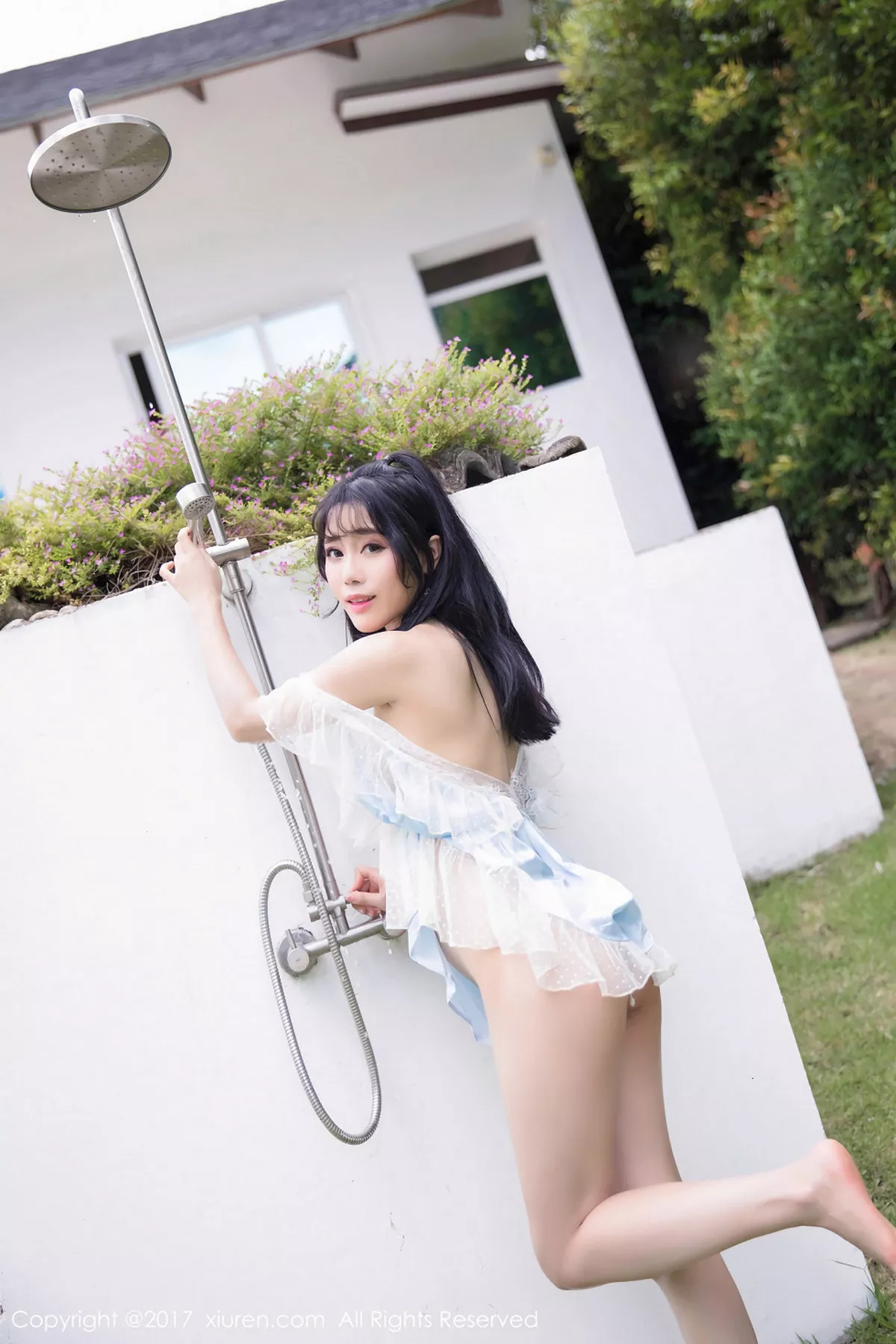 秀人集.com_[XiuRen秀人网]No.855_嫩模兜豆靓Youlina甲米旅拍户外比基尼+薄纱湿身诱惑写真48P
