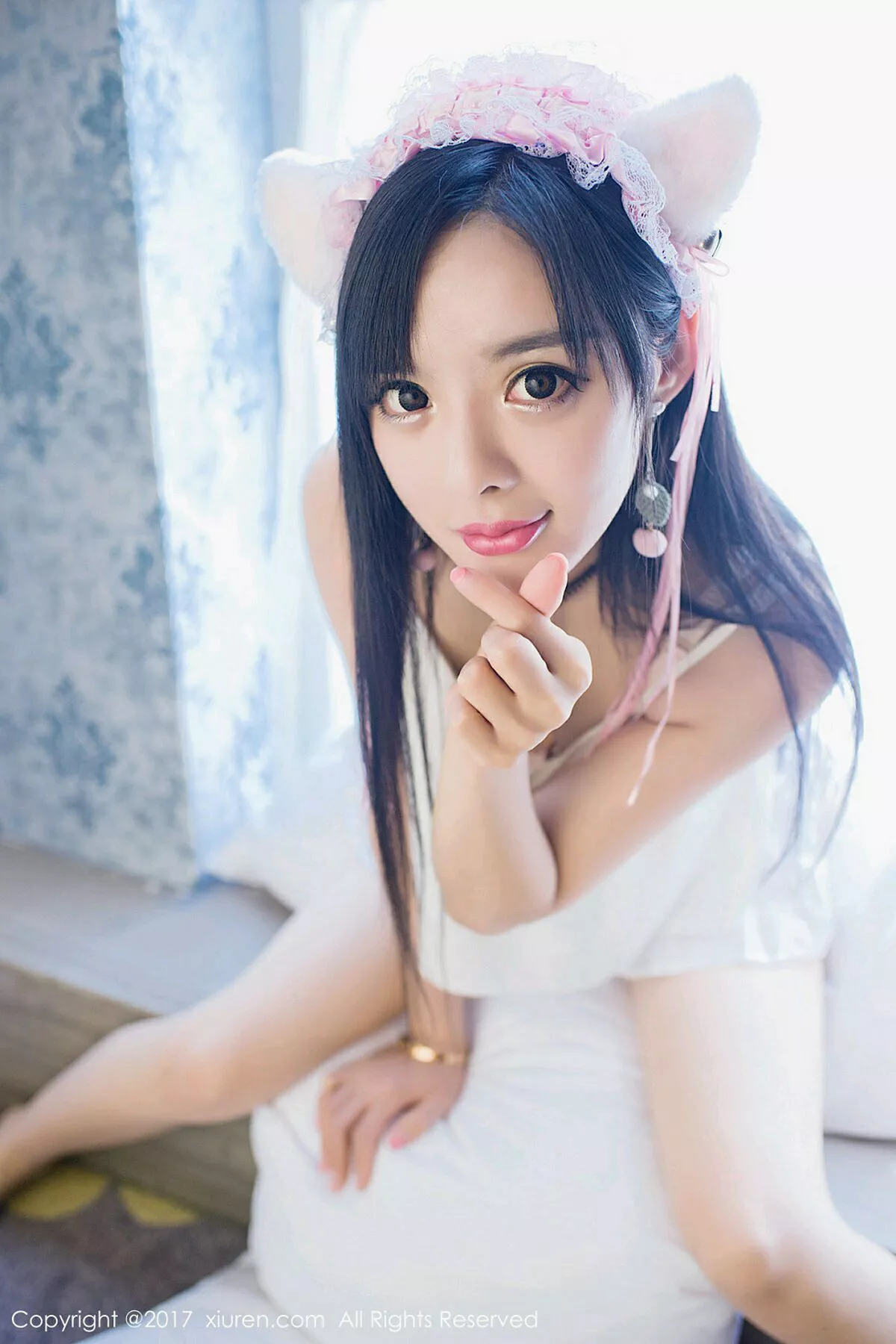 秀人集.com_[XiuRen秀人网]No.874_嫩模柠檬baby居家白色吊带猫女郎+日系体操服完美诱惑写真47P