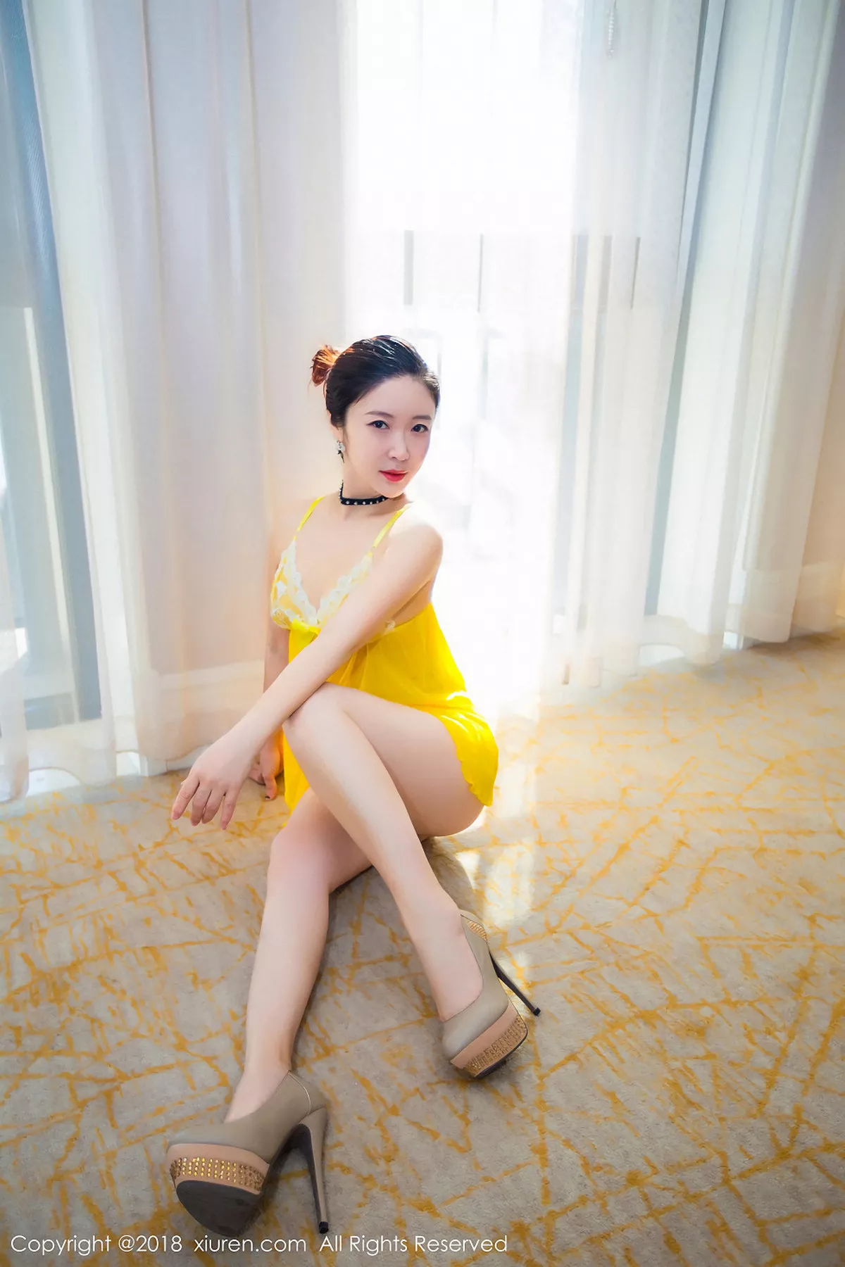 秀人集.com_[XiuRen秀人网]No.903_嫩模西希白兔黄色情趣内衣配丁字裤大尺度全脱火辣诱惑写真50P