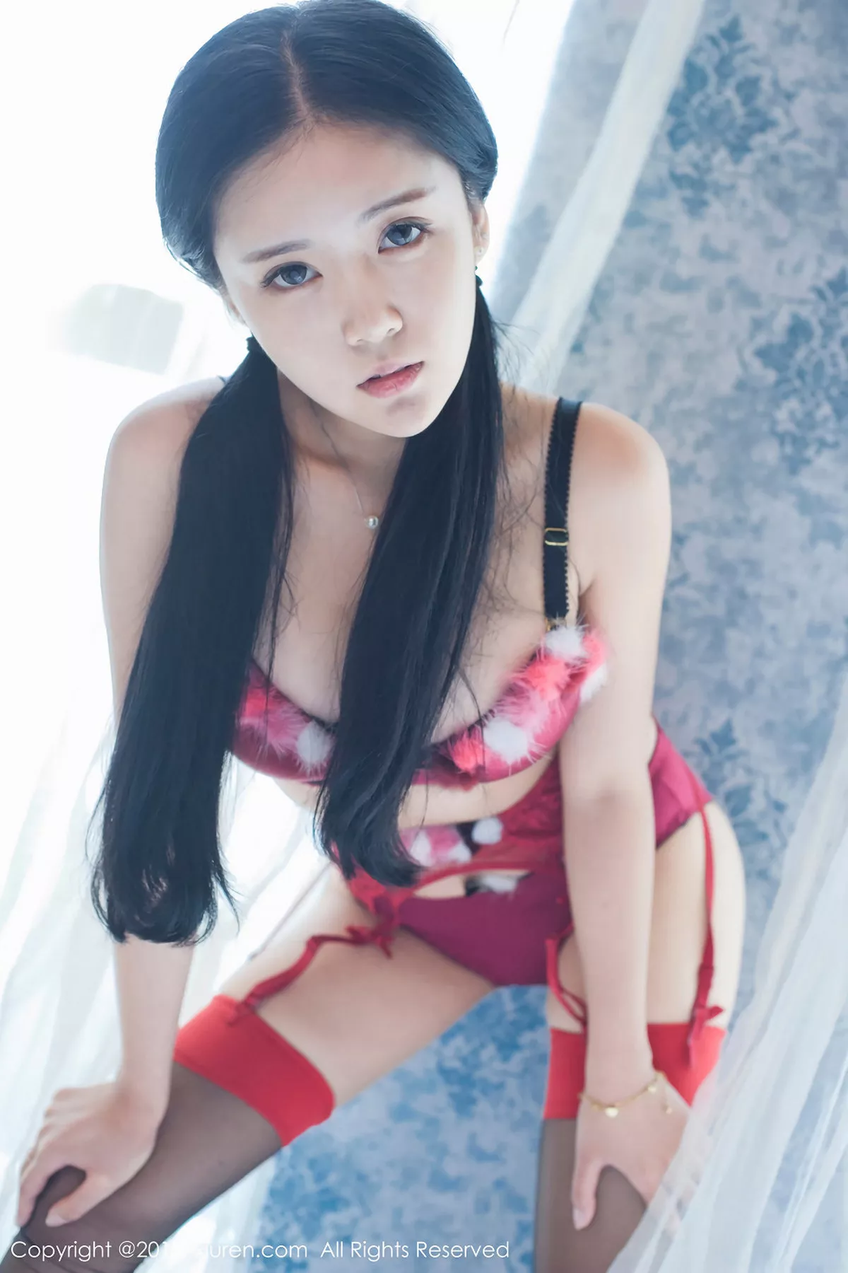 秀人集.com_[XiuRen秀人网]No.932_巨乳嫩模红气球红色连体内衣+日系开胸死库水爆乳诱惑写真49P