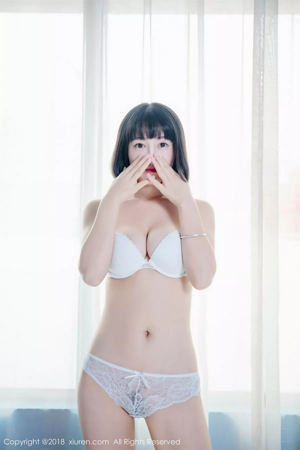 秀人集.com_[XiuRen秀人网]No.926_嫩模小探戈居家私房纯白透视蕾丝内衣秀火辣胴体喷血诱惑写真43P
