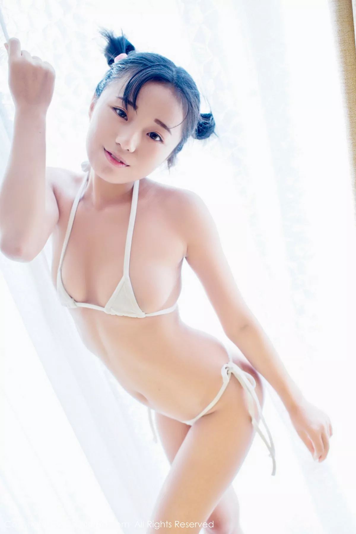 秀人集.com_[XiuRen秀人网]No.950_嫩模仓井优香日系蓝色体操服+性感白色内衣秀完美身材诱惑写真45P