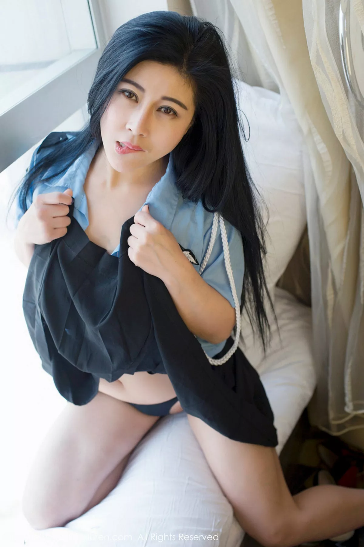 秀人集.com_[XiuRen秀人网]No.954_新晋美模维姿私房肉色乳液连体衣透视秀浑圆美乳火辣诱惑写真45P
