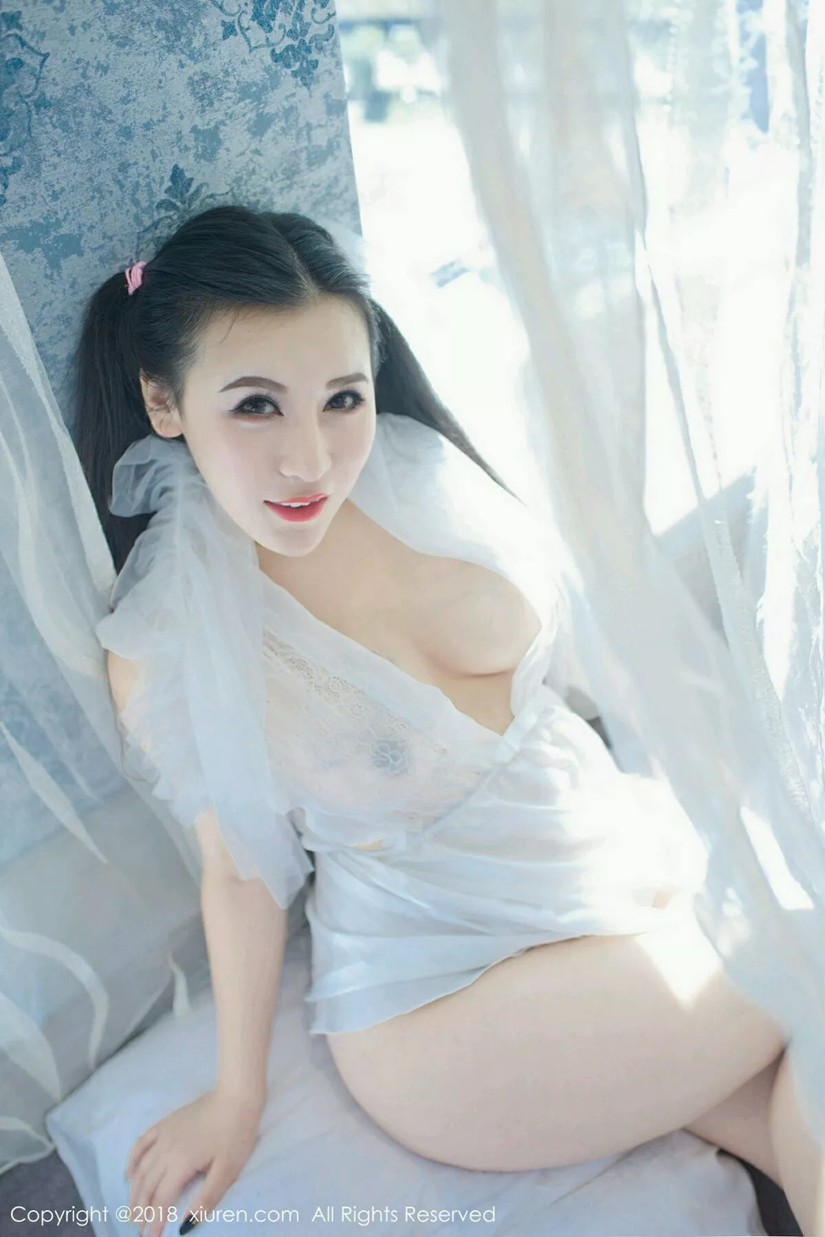 秀人集.com_[XiuRen秀人网]No.1034_嫩模MODEL伊若蕾丝开胸睡衣+带子死库水完美爆乳诱惑写真45P