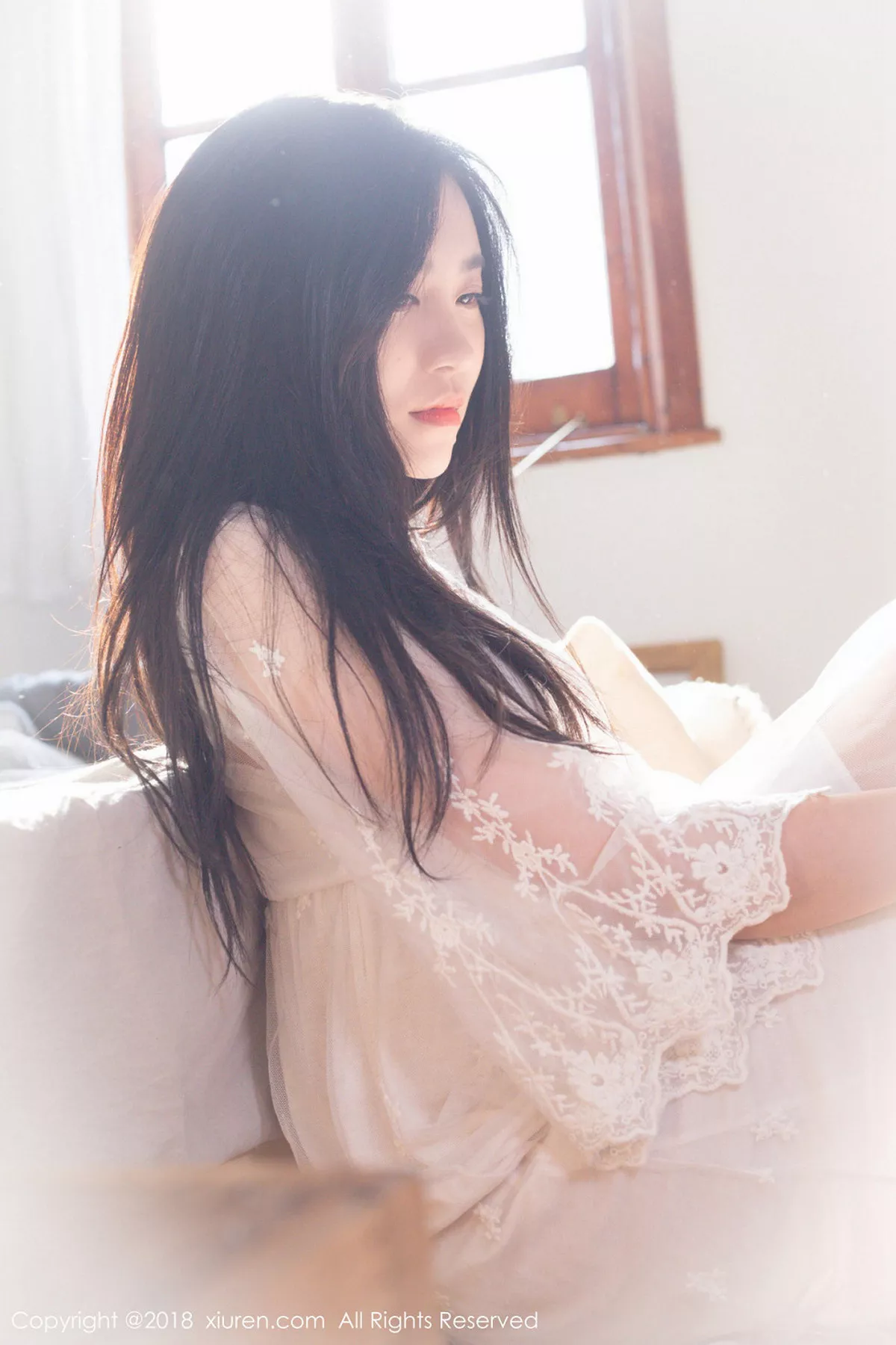 秀人集.com_[XiuRen秀人网]No.1024_女神许诺Sabrina居家早安女友系列床上慵懒迷人写真82P