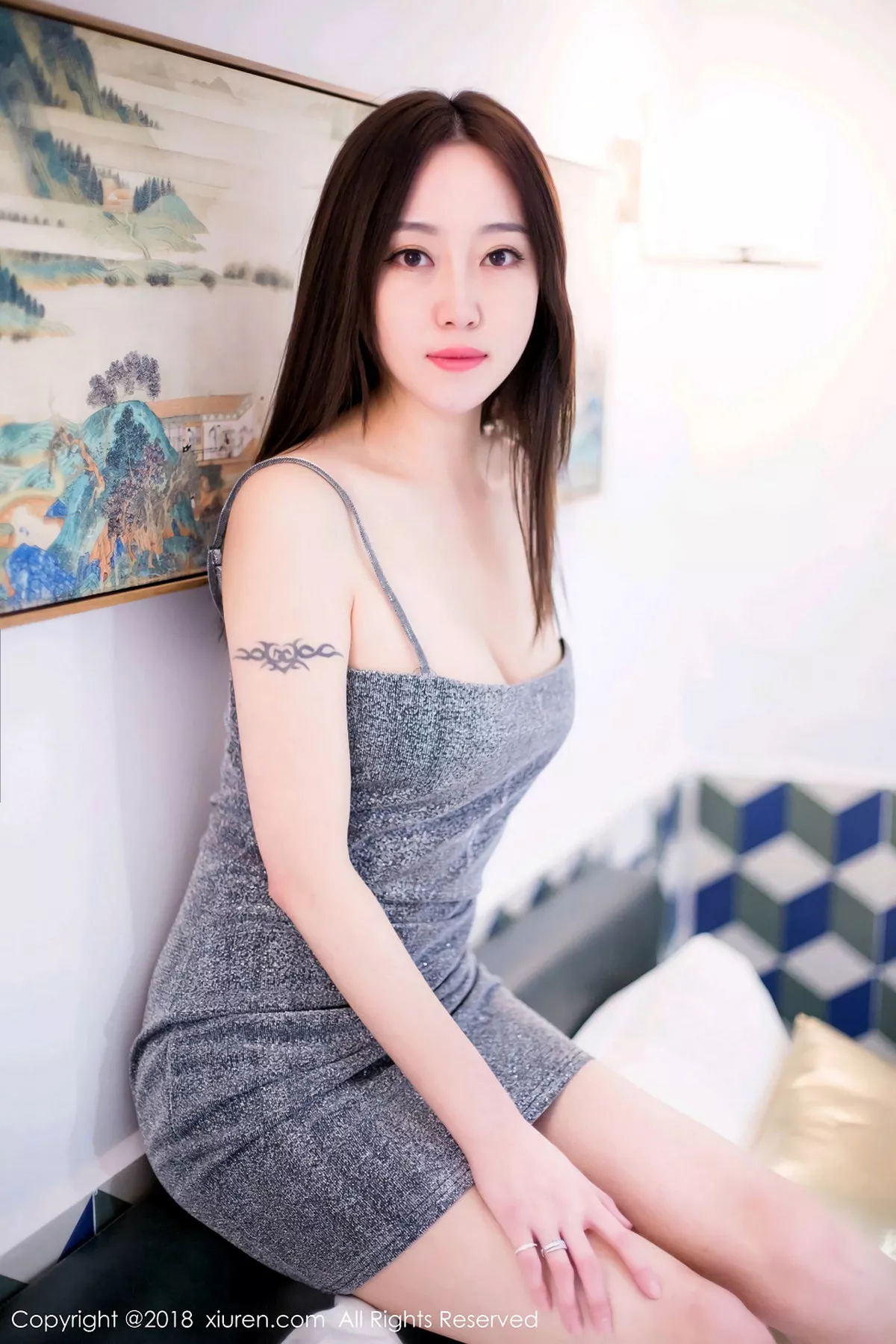 秀人集.com_[XiuRen秀人网]No.1113_嫩模艺文Eva办公室性感内衣秀完美身材靓丽迷人写真41P