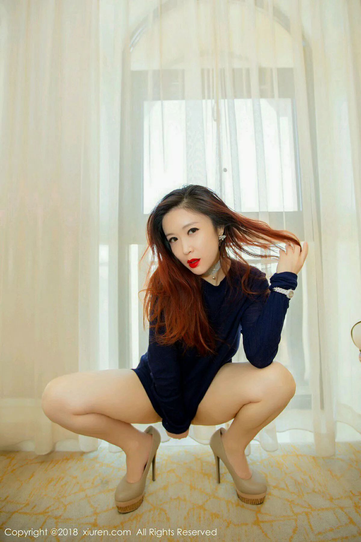 秀人集.com_[XiuRen秀人网]No.1105_嫩模西希白兔户外白色透视高叉连体衣秀豪乳极致诱惑写真40P