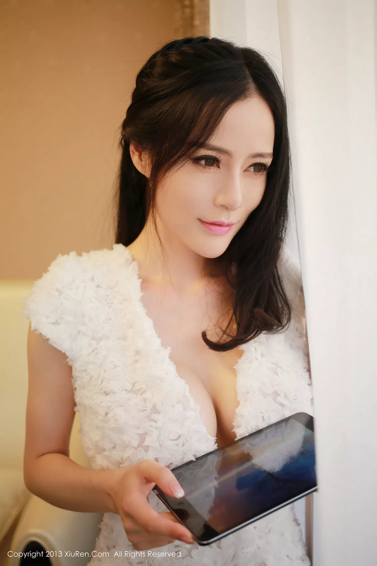 秀人集.com_[XiuRen秀人网]No.047_嫩模nancy小姿性感内衣系列诱人豪乳写真48P