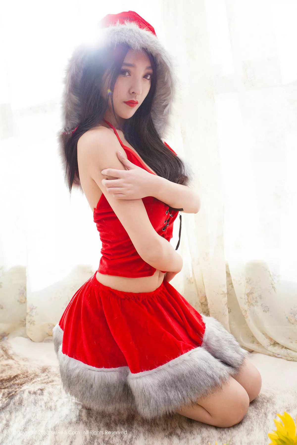 秀人集.com_[XiuRen秀人网]No.066_绝美女神陈大榕黑色女仆装性感厨娘系列写真秀110P