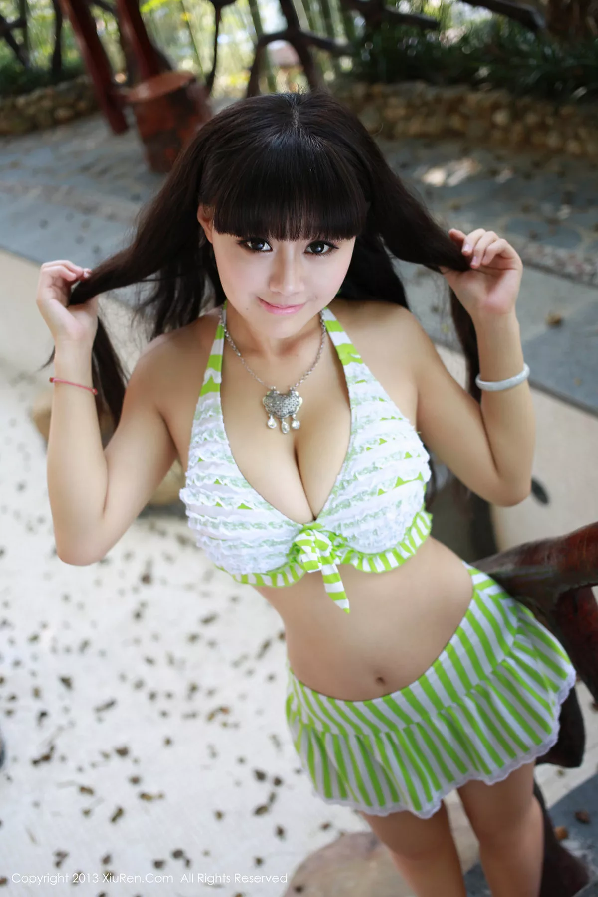 秀人集.com_[XiuRen秀人网]No.048_巨乳嫩模barbie可儿居家私房大尺度豪乳诱惑写真61P