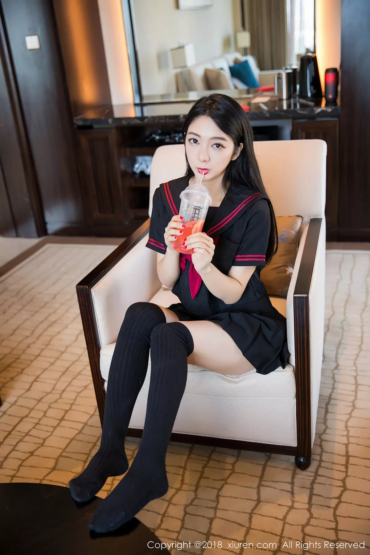 秀人集.com_[XiuRen秀人网]No.1156_女神Angela小热巴英伦式校服半脱露性感内衣秀完美身材写真47P