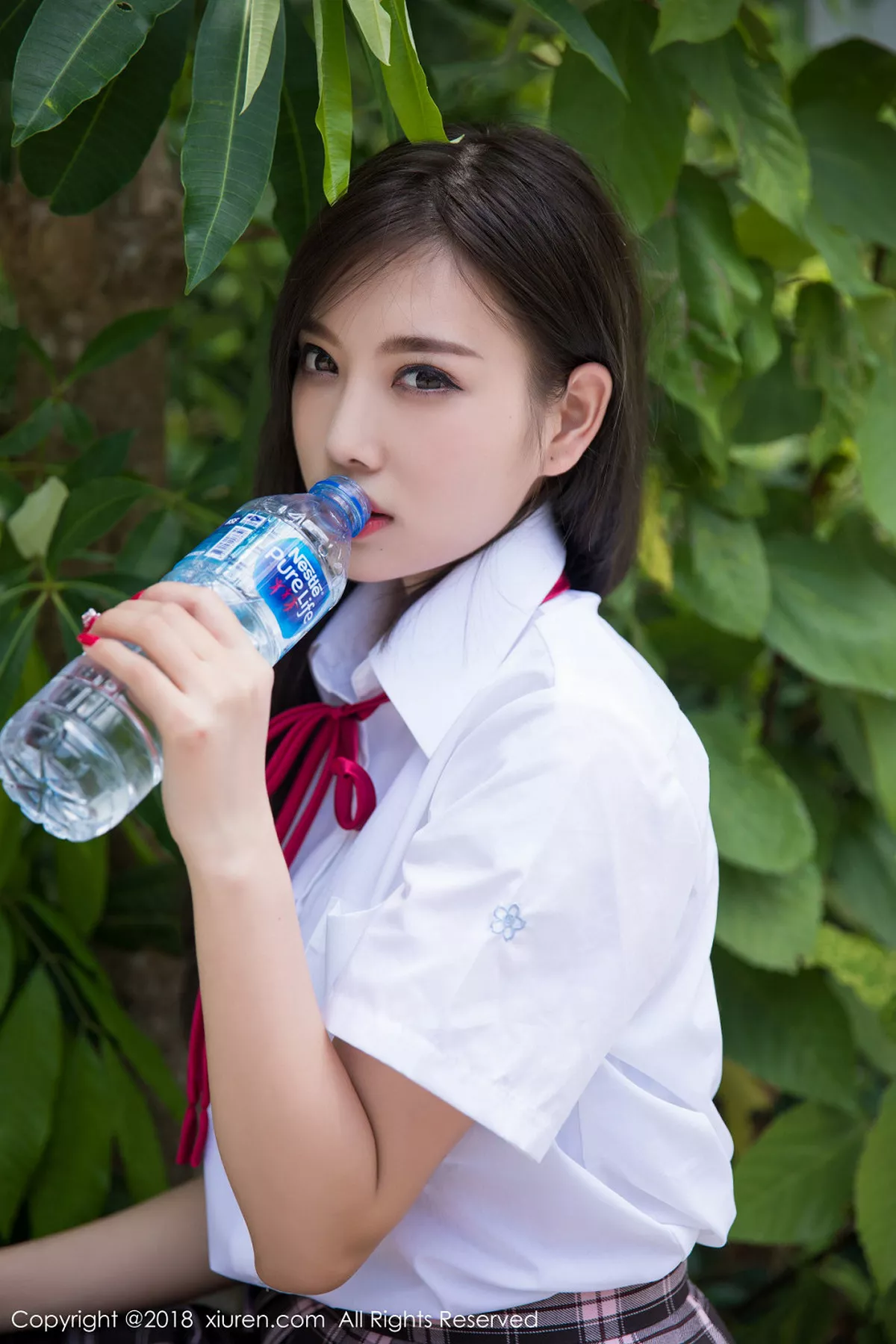 秀人集.com_[XiuRen秀人网]No.1158_女神杨晨晨sugar普吉岛旅拍粉色缕空蕾丝内衣诱惑写真57P