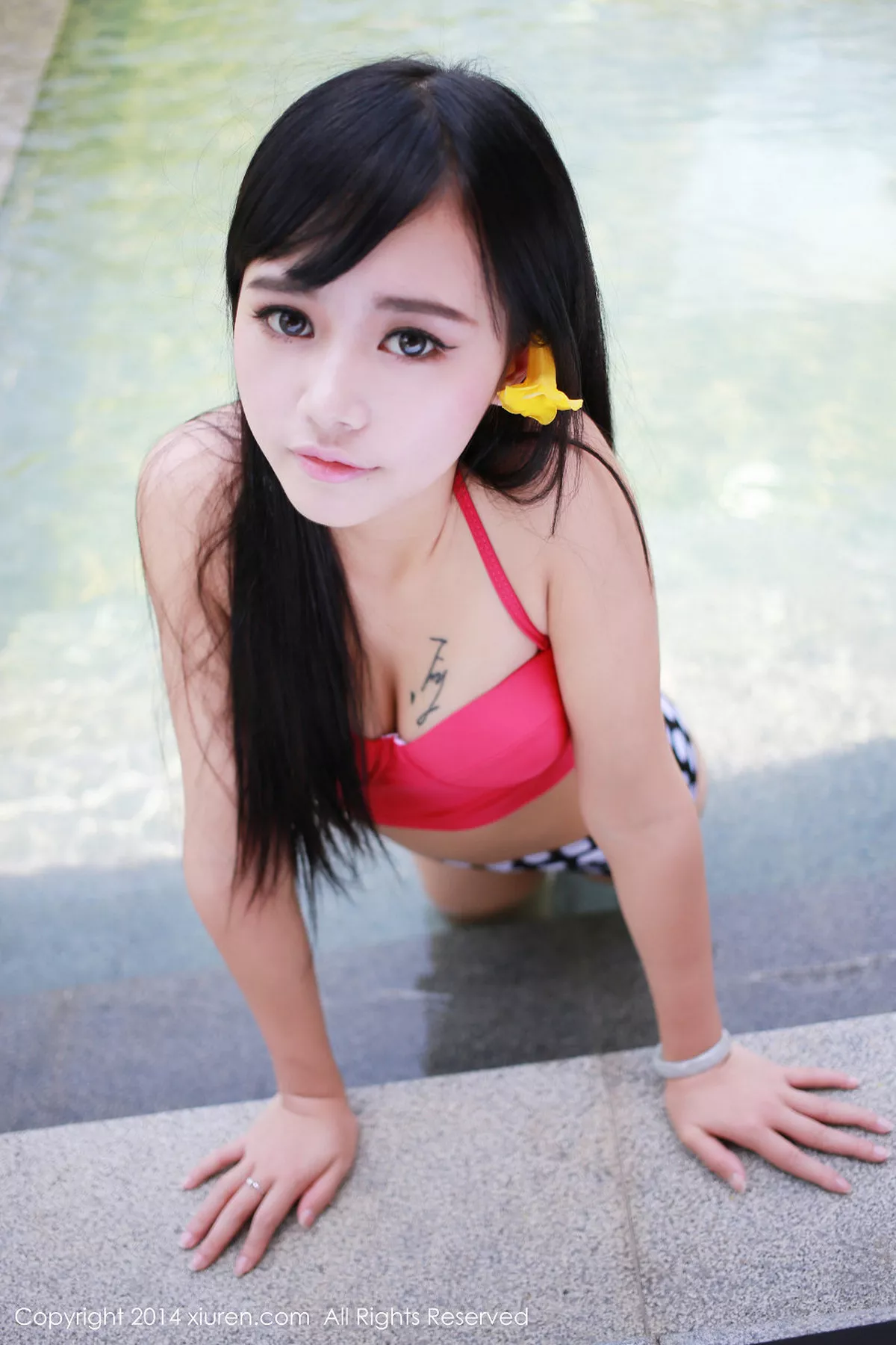 秀人集.com_[XiuRen秀人网]No.153_嫩模女神Toro羽住性感红色内衣完美身材迷人眼神写真63P