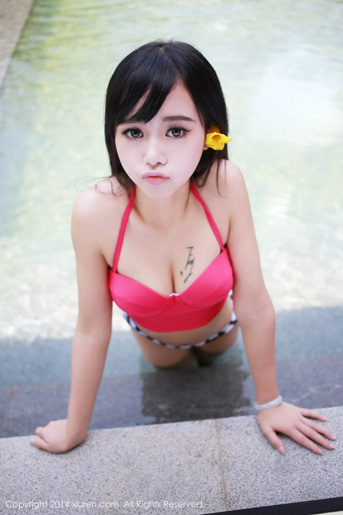 秀人集.com_[XiuRen秀人网]No.153_嫩模女神Toro羽住性感红色内衣完美身材迷人眼神写真63P