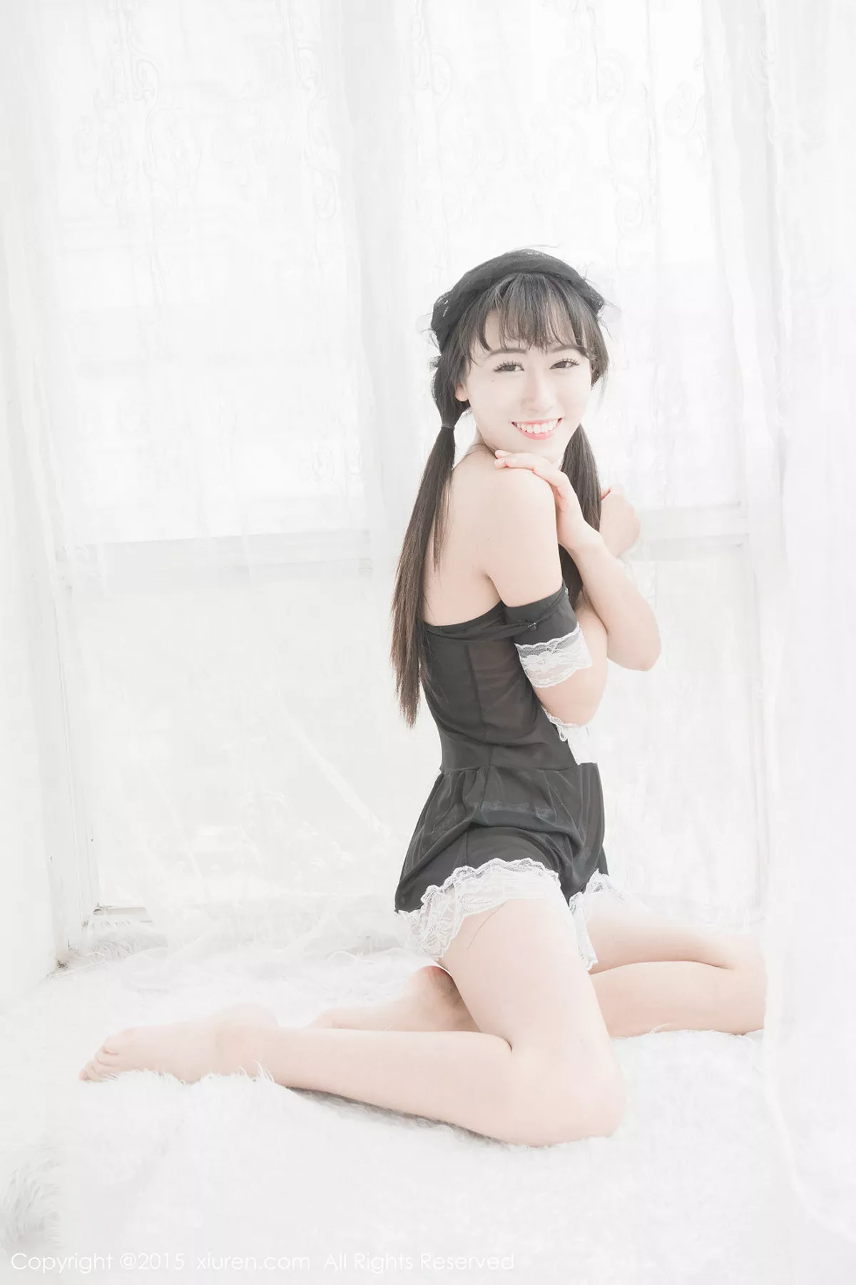 秀人集.com_[XiuRen秀人网]No.319_秀发美女素素subaby居家私房透明黑纱情趣内衣诱惑写真50P