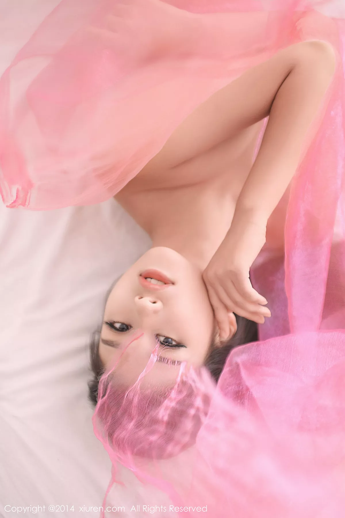 秀人集.com_[XiuRen秀人网]No.244_嫩模史雨姐姐户外红色内衣秀丰满美乳性感写真50P