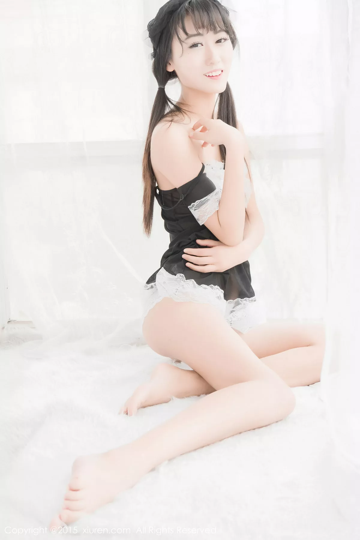 秀人集.com_[XiuRen秀人网]No.319_秀发美女素素subaby居家私房透明黑纱情趣内衣诱惑写真50P