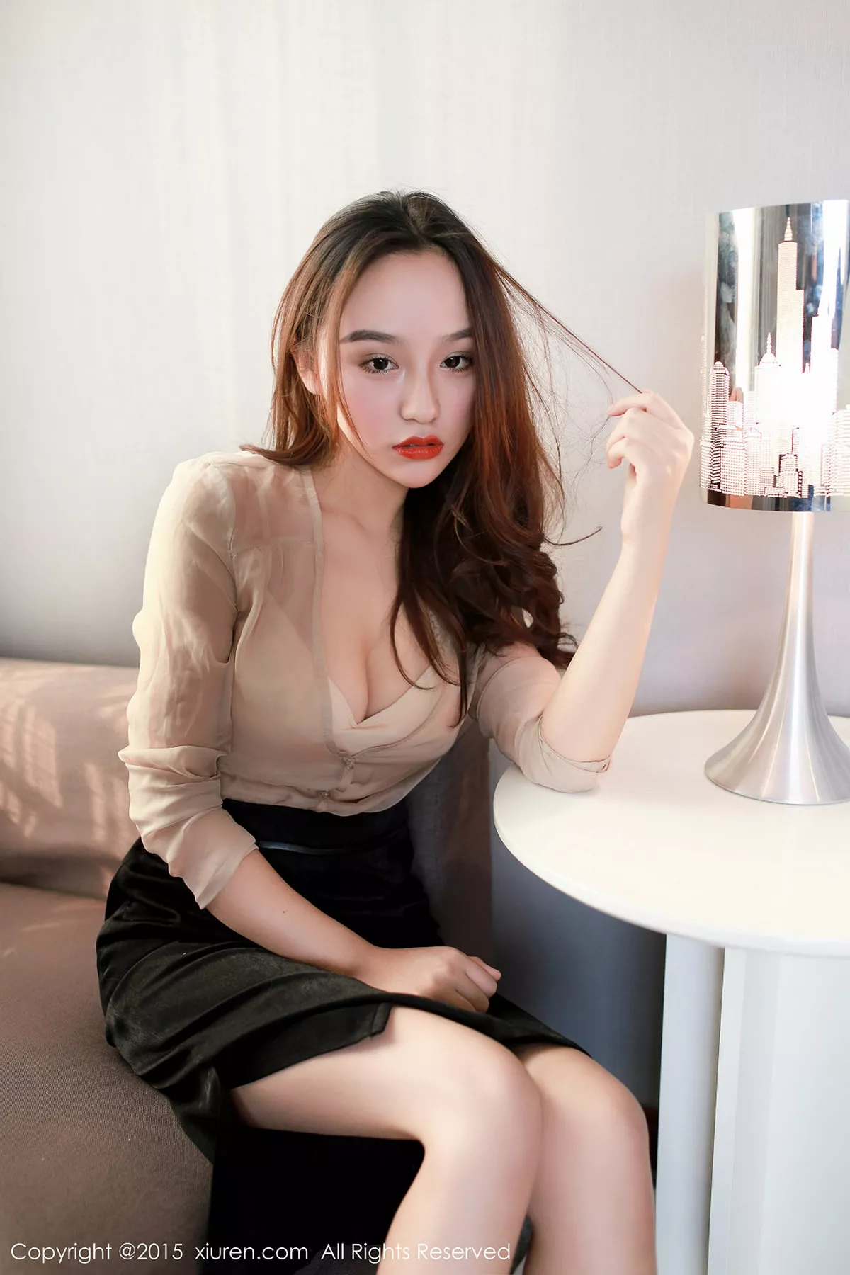 秀人集.com_[XiuRen秀人网]No.355_嫩模鱼猫盾i居家私房情趣内衣系列黑白系撩人火辣写真54P