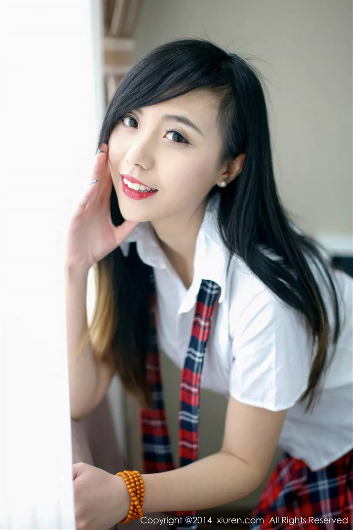 秀人集.com_[XiuRen秀人网]No.254_甜美模特谢忱倬学生制服诱惑+圣诞主题系列海量写真133P
