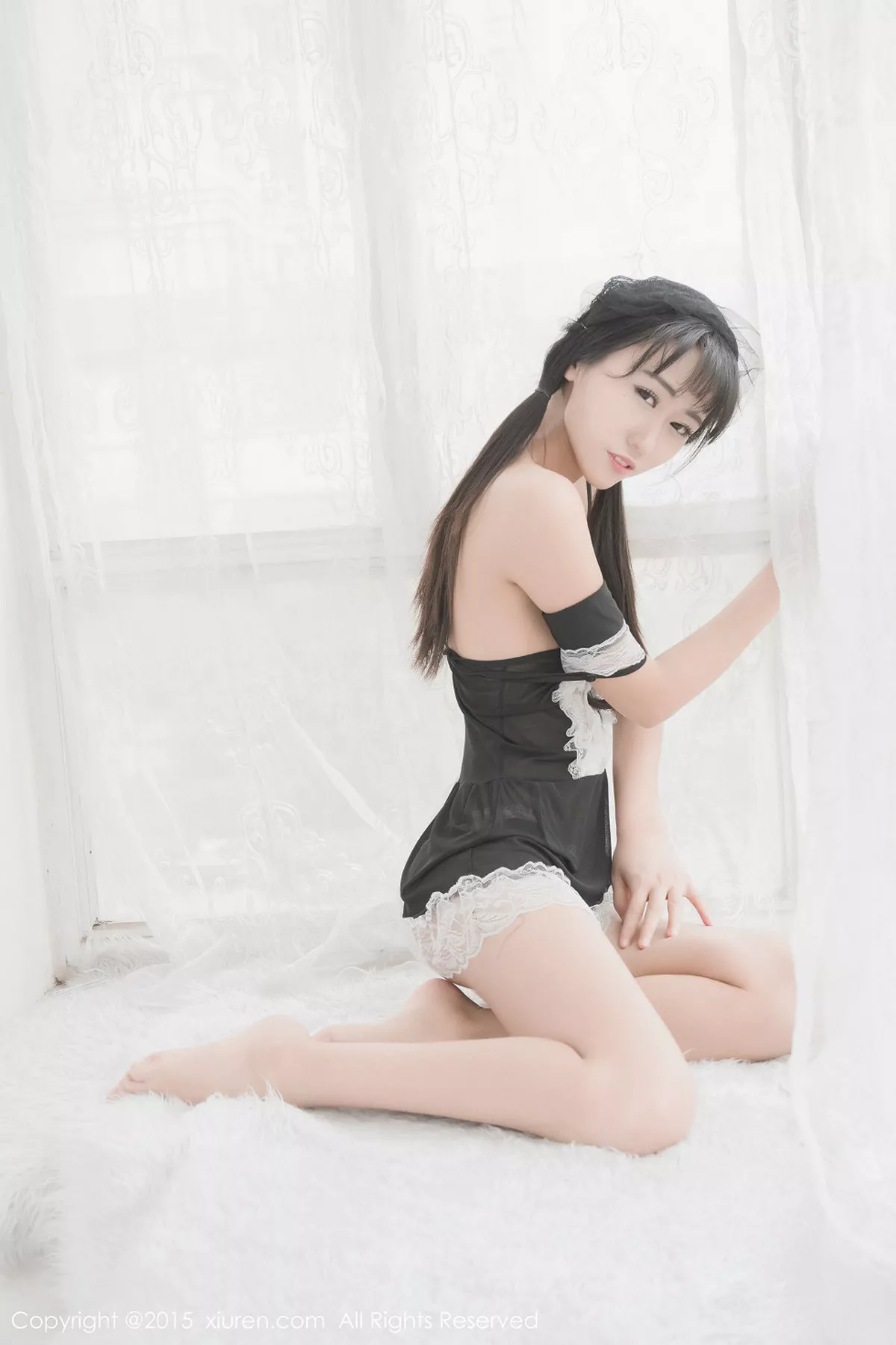 秀人集.com_[XiuRen秀人网]No.319_秀发美女素素subaby居家私房透明黑纱情趣内衣诱惑写真50P