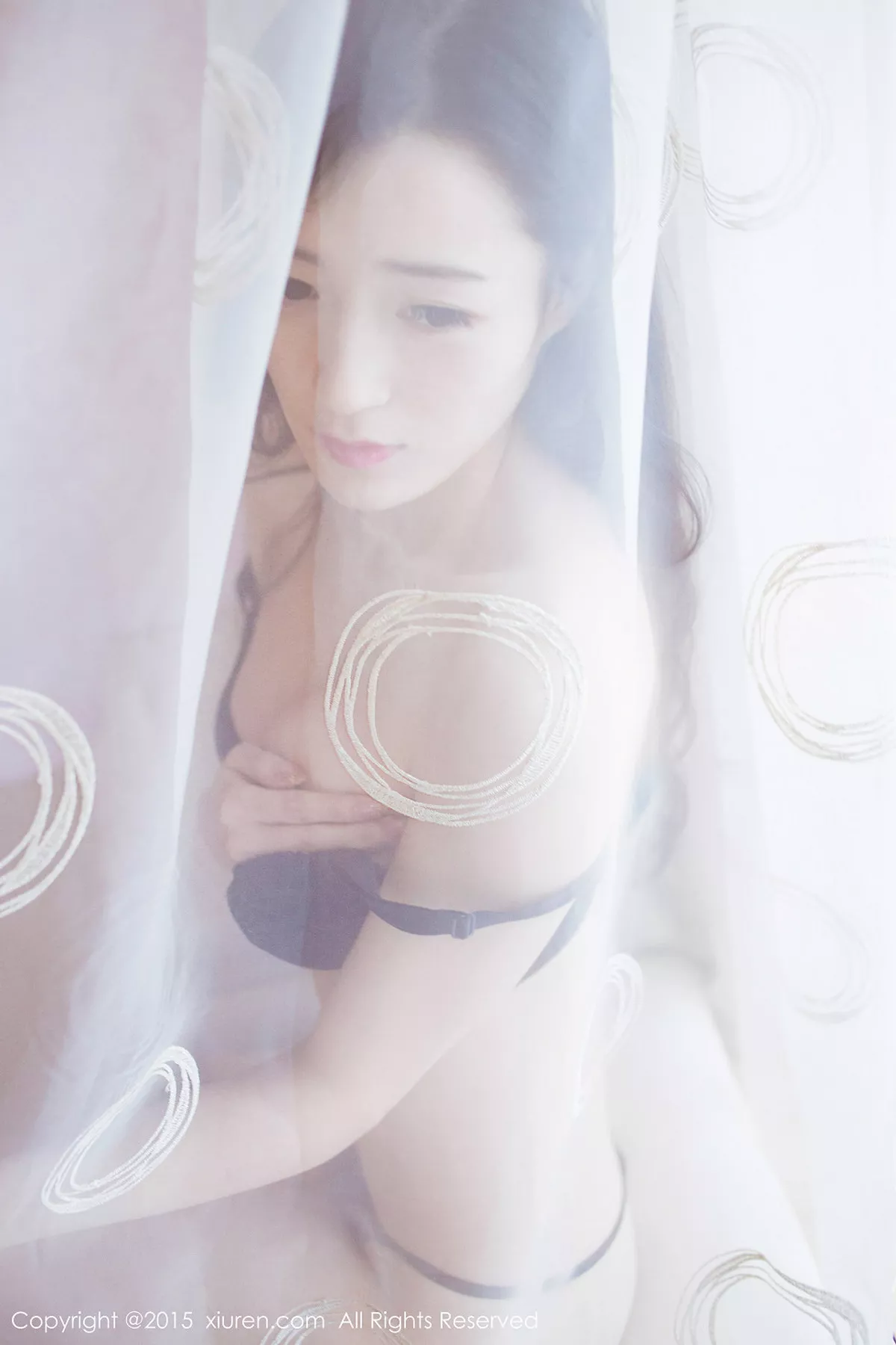 秀人集.com_[XiuRen秀人网]No.306_国产平面模特麻吉小兔子黑色内衣秀完美身材诱惑写真76P