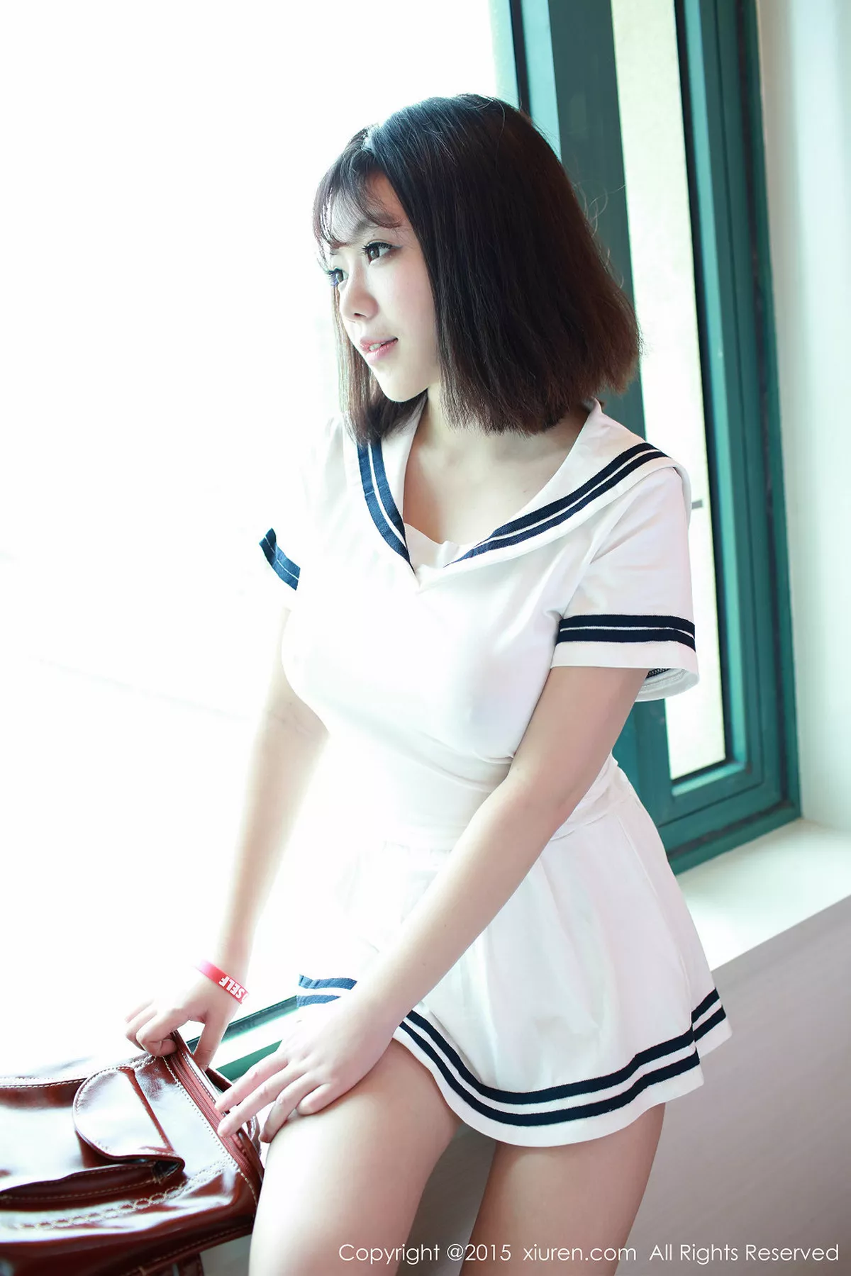 秀人集.com_[XiuRen秀人网]No.390_巨乳嫩模刘飞儿Faye宿务旅拍脱海军制服秀美乳诱惑写真38P