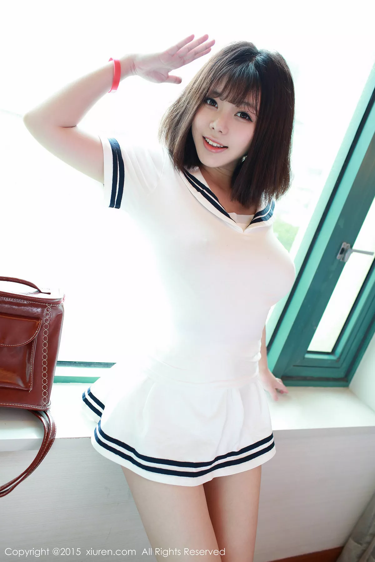 秀人集.com_[XiuRen秀人网]No.390_巨乳嫩模刘飞儿Faye宿务旅拍脱海军制服秀美乳诱惑写真38P
