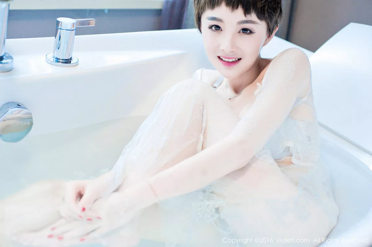 秀人集.com_[XiuRen秀人网]No.600_美女空姐baby_kiki浴缸里透视薄纱性感内衣秀豪乳清新迷人写真76P
