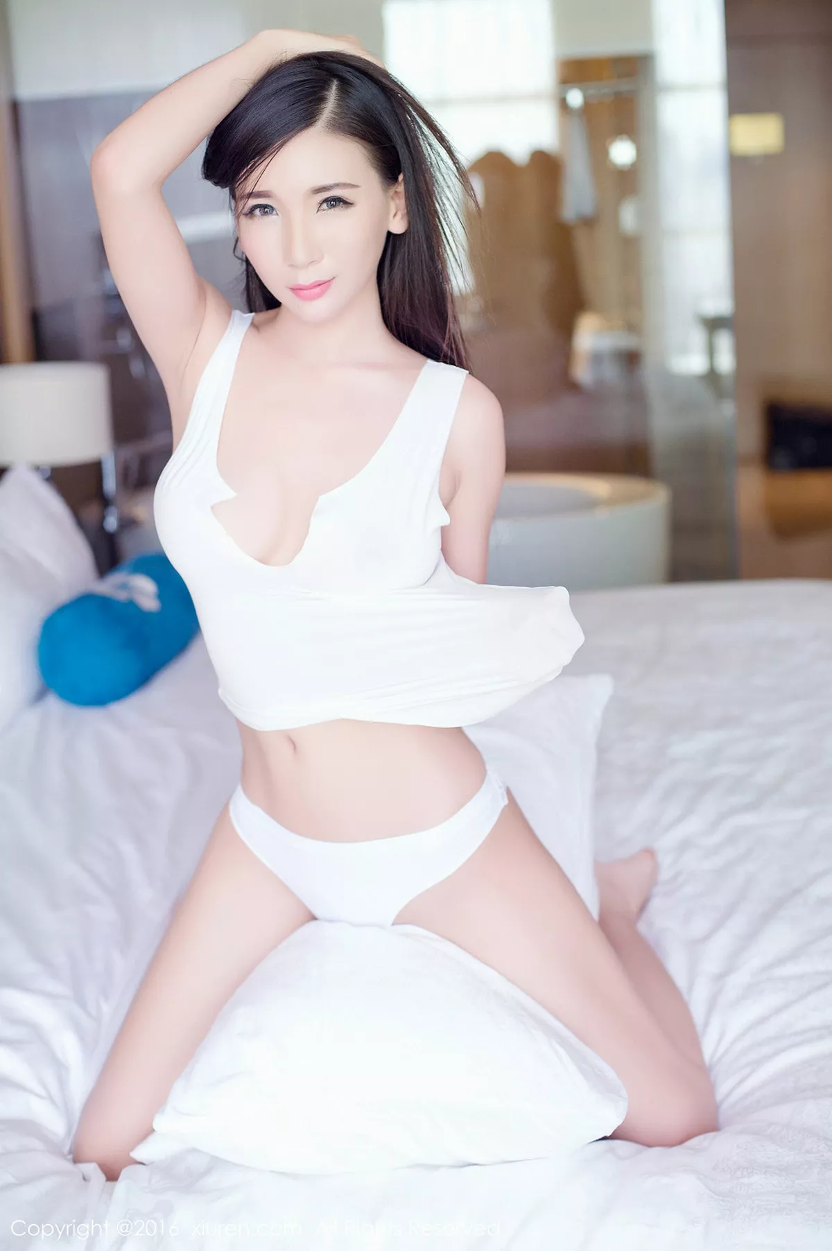 秀人集.com_[XiuRen秀人网]No.605_嫩模赵颖性感黑色羽毛内衣秀完美身材迷人美胸妩媚写真48P