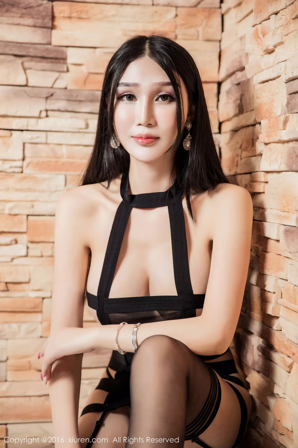 秀人集.com_[XiuRen秀人网]No.539_湿吻女神李宓儿薄纱透视情趣内衣秀豪乳完美诱惑写真59P