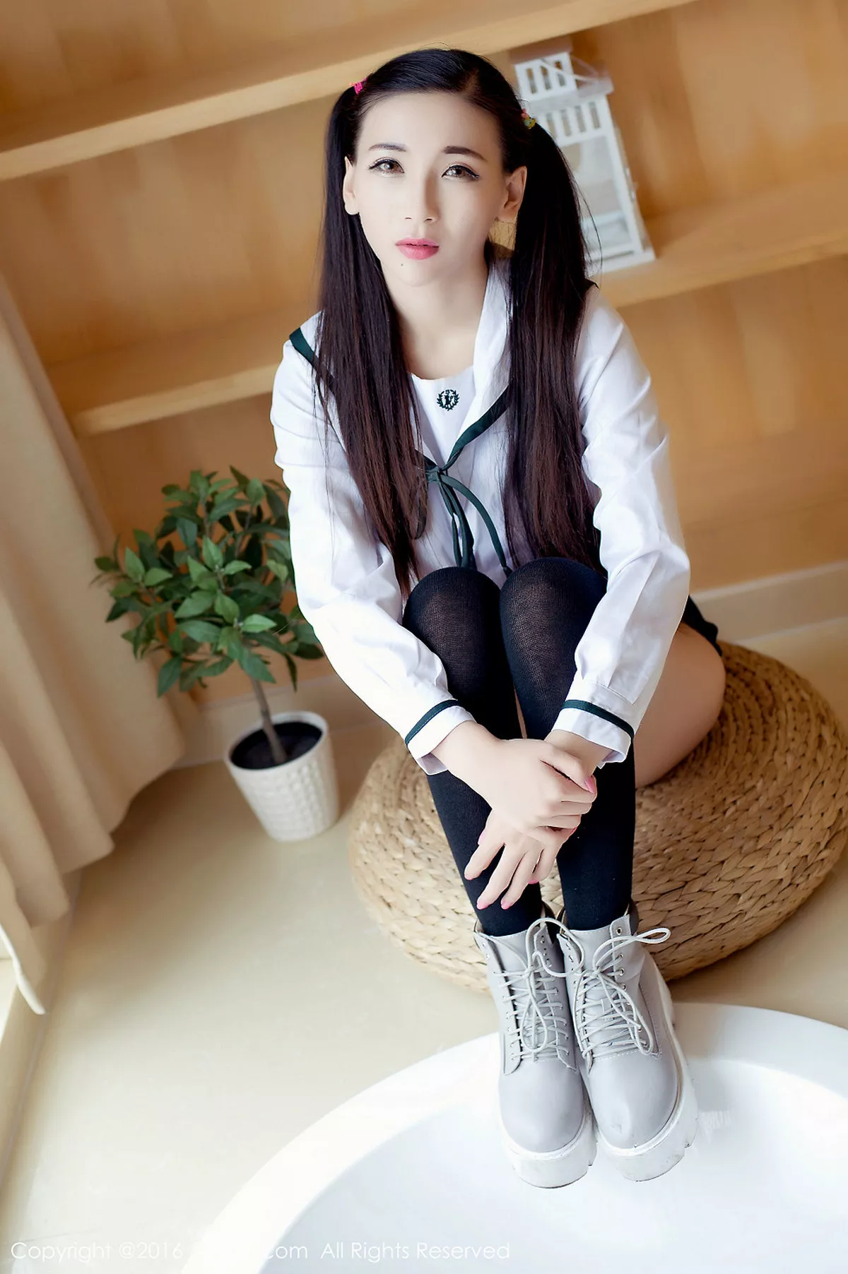 秀人集.com_[XiuRen秀人网]No.603_嫩模赵颖日系清纯校服双马尾辫黑丝美腿妩媚诱惑写真68P
