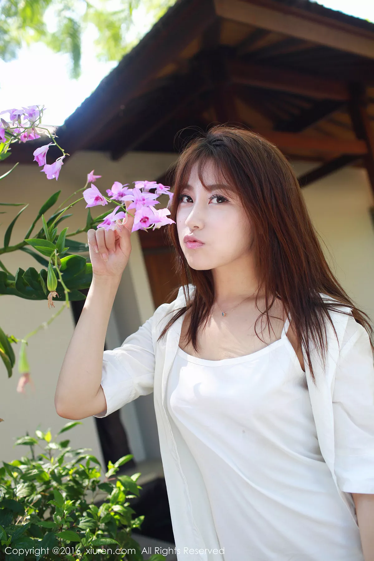 秀人集.com_[XiuRen秀人网]No.562_嫩模许诺Sabrina巴厘岛旅拍邻家女孩清纯花色连身短裙写真53P
