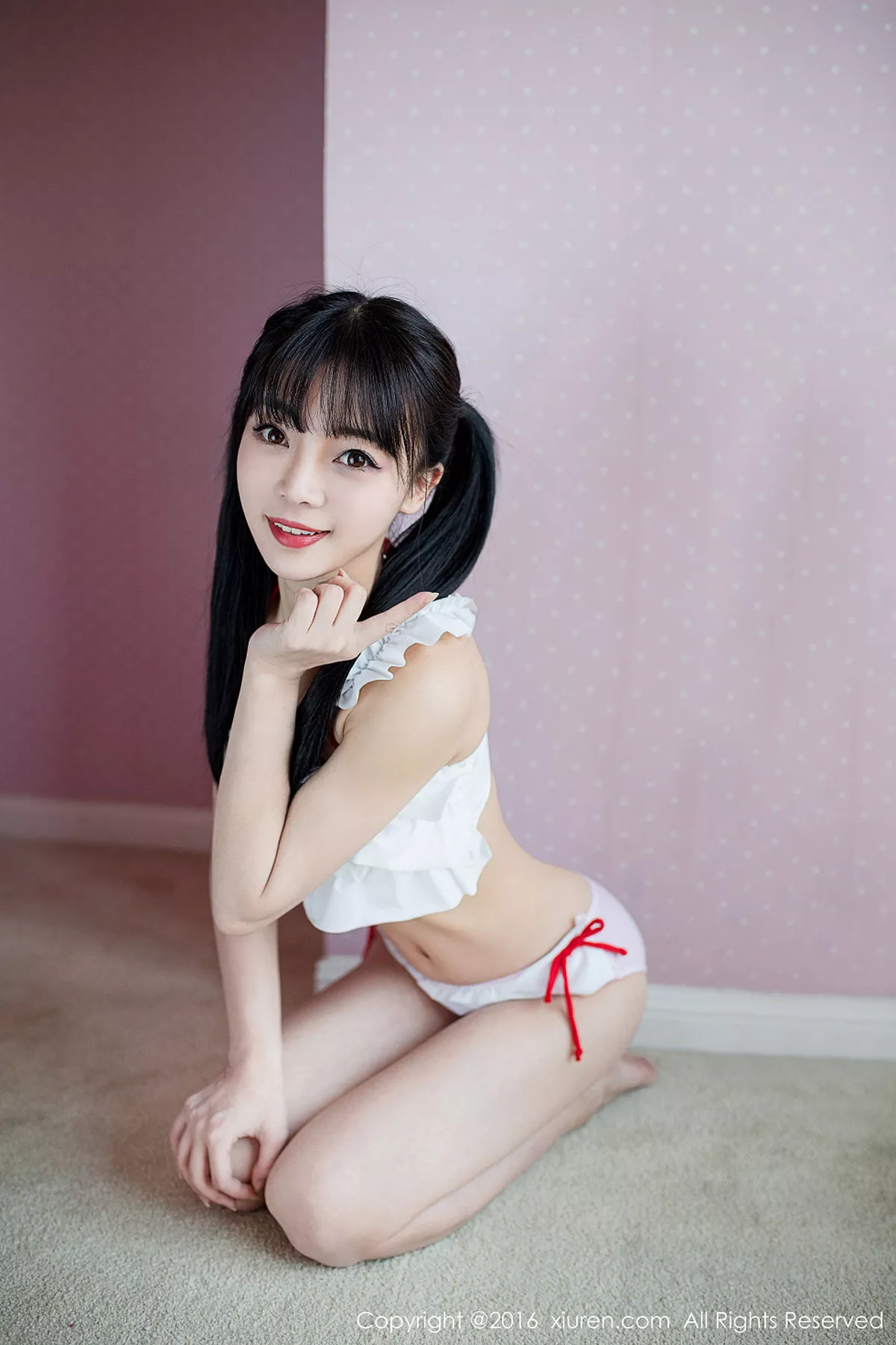 秀人集.com_[XiuRen秀人网]No.552_嫩模Mio莉莉丝居家私房粉色内衣秀傲人豪乳完美诱惑写真59P